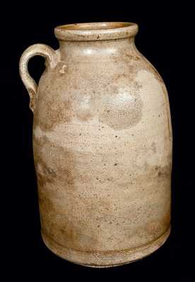 Handled Stoneware Table Churn, possibly Ohio, late 19th century