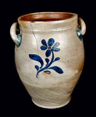 Incised Stoneware Jar, possibly Manhattan, NY, circa 1810
