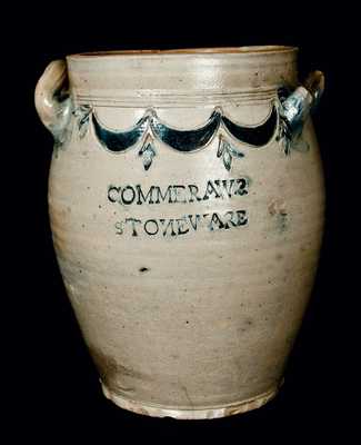 COMMERAWS STONEWARE CORLEARS HOOK N. YORK Jar