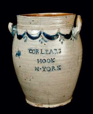 COMMERAWS STONEWARE CORLEARS HOOK N. YORK Jar
