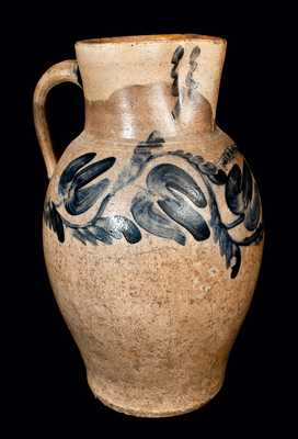 Monumental Stoneware Pitcher Signed ROCKBRIDGE (Rockbridge County, Virginia)