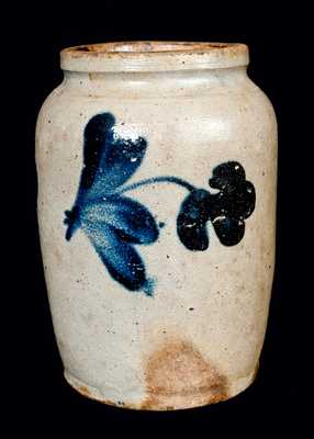 Quart-sized Remmey, Philadelphia, Stoneware Crock