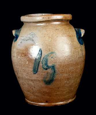 1 Gal. Stoneware Jar attrib. James Miller, Alexandria, VA