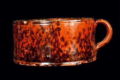 Pennsylvania Redware Porringer