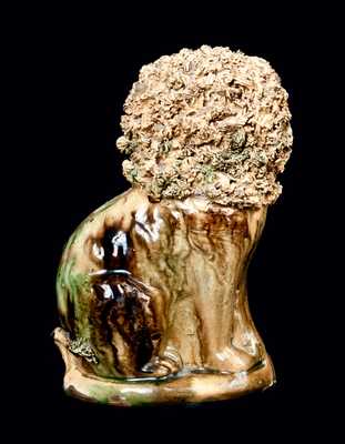 George Wagner, Carbon County, PA Redware Dog Bank