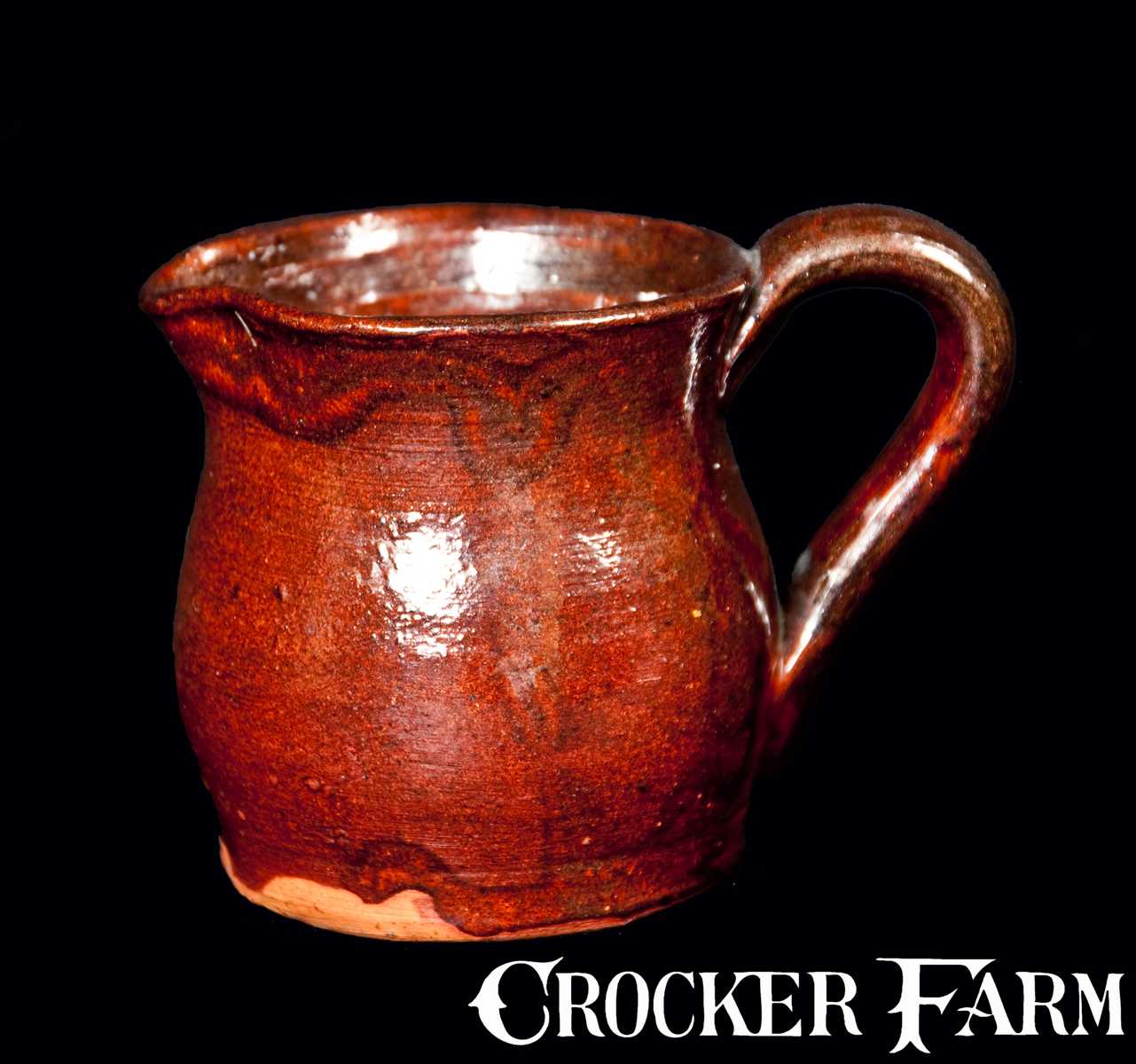 Miniature Redware Pitcher,