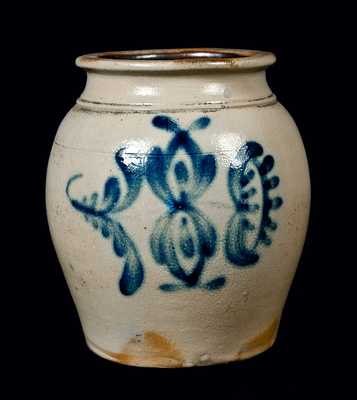 Western PA Stoneware Jar, Beaver, PA, One-and-a-Half-Gallon.