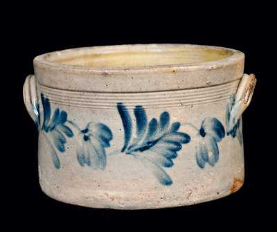 Stoneware Butter Crock attrib. Remmey, Philadelphia