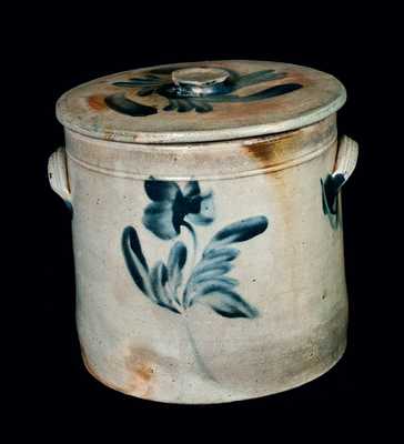 Philadelphia Stoneware Cake Crock with Lid