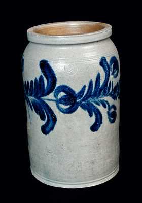 Ovoid Stoneware Crock, Baltimore circa 1825