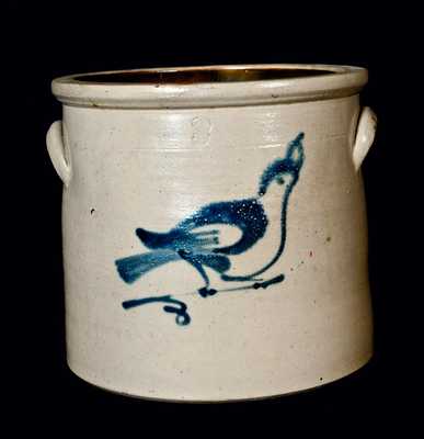 Fulper, Flemington, NJ Stoneware Bird Crock