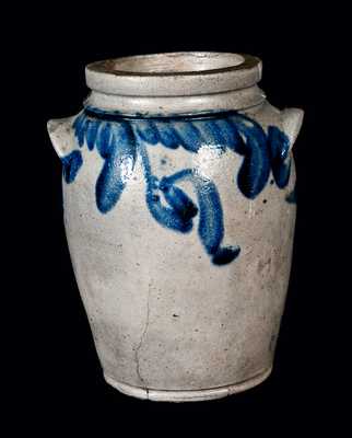 Ovoid Baltimore, Maryland, Stoneware Jar, circa 1835