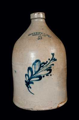 J. S. TAFT / KEENE, NH Stoneware Jug