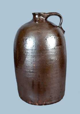 T. J. L. Stoneware Jug, Long Family, Crawford County, GA