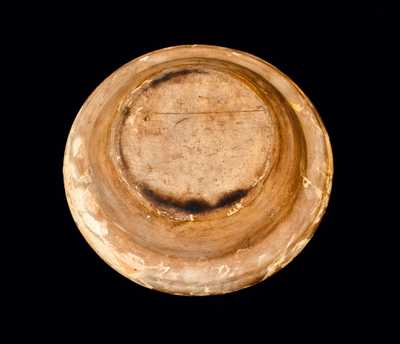 Exceptional Great Road  Pottery (VA / TN) Redware Bowl, probably Smyth County, VA