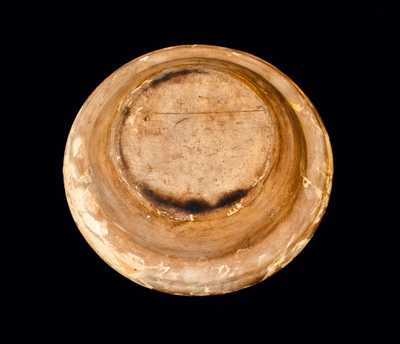 Exceptional Great Road  Pottery (VA / TN) Redware Bowl, probably Smyth County, VA