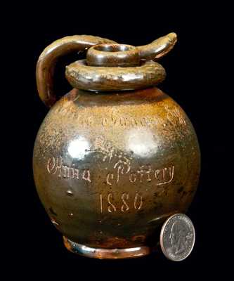 Anna Pottery Snake Jug