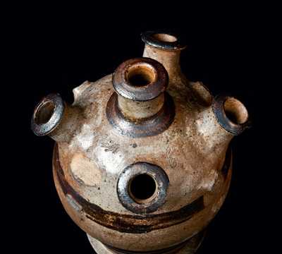 1842 Probably Tennessee Stoneware Harvest Jug