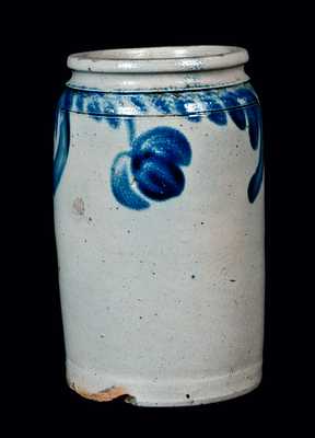 Cobalt-Decorated Stoneware Jar, Baltimore or Eastern PA