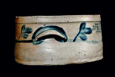 Rare Centerville, Maryland, Advertising Butter Crock (Eastern Shore)