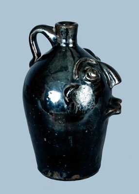 Stoneware Face Jug attrib. Brown Pottery, Arden, NC