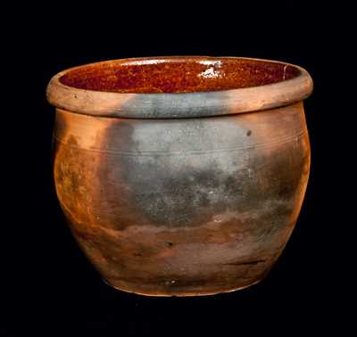 Scarce Redware Jar Signed