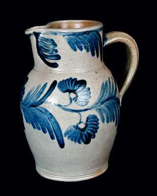 One-Gallon Stoneware Pitcher, Baltimore circa 1850