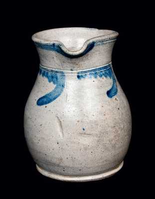 Squat Stoneware Pitcher attrib. Rockingham County, VA