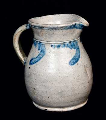 Squat Stoneware Pitcher attrib. Rockingham County, VA