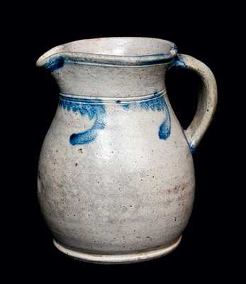 Squat Stoneware Pitcher attrib. Rockingham County, VA