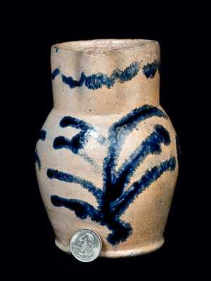 Quart-Sized Stoneware Pitcher, Baltimore circa 1825