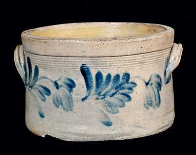 Stoneware Butter Crock attrib. Remmey, Philadelphia