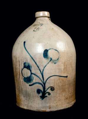 EVAN R. JONES (Pittston, PA) Three-Gallon Stoneware Jug