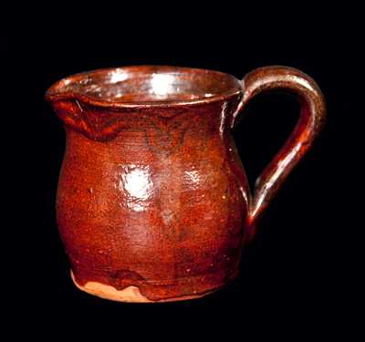 Miniature Redware Pitcher, 