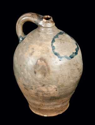 Ovoid Stoneware Jar Impressed "C. CROLIUS / MANUFACTURER / NEW-YORK"