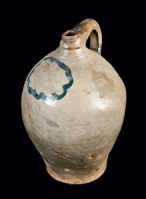 Ovoid Stoneware Jar Impressed "C. CROLIUS / MANUFACTURER / NEW-YORK"