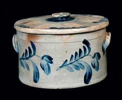 Philadelphia Stoneware Cake Crock with Lid