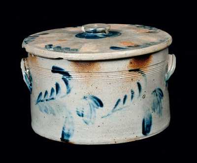 Philadelphia Stoneware Cake Crock with Lid