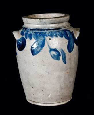 Ovoid Baltimore, Maryland, Stoneware Jar, circa 1835