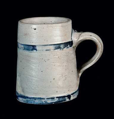 Small Stoneware Banded Mug, possibly Baltimore, circa 1880