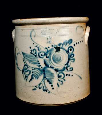 HAXSTUN OTTMAN & CO. / FORT EDWARD, N.Y. Stoneware Crock, Six-Gallon