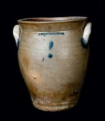 I. B. FARRAR & SONS Ovoid Stoneware Jar