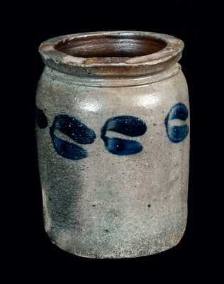 Stoneware Crock attrib. G. & A. Black, Somerfield, PA