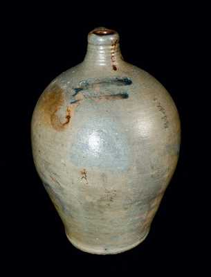 Ovoid Stoneware Jug Impressed GOODWIN & WEBSTER (Hartford, CT)