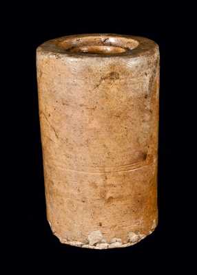 Rare Stoneware Oyster Jar by Thomas Commeraw, Manhattan, circa 1810