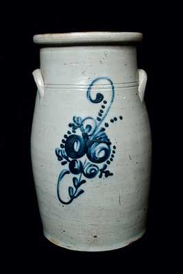 SEYMOUR & BOSWORTH / HARTFORD, CT Stoneware Churn