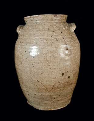 Ovoid Stoneware Jar attrib. Edgefield, South Carolina