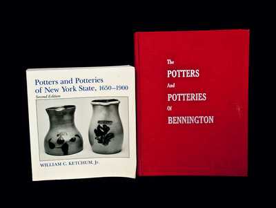 Lot of Two Books: POTTERS AND POTTERIES OF BENNINGTON and POTTERS AND POTTERIES OF NEW YORK STATE