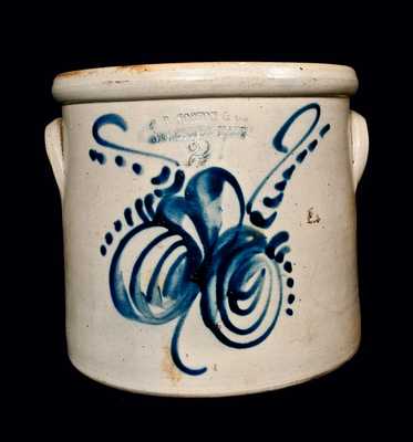 F. B. NORTON / WORCESTER, MA Stoneware Crock