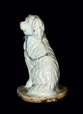 Bristol Slip Stoneware Spaniel Doorstop